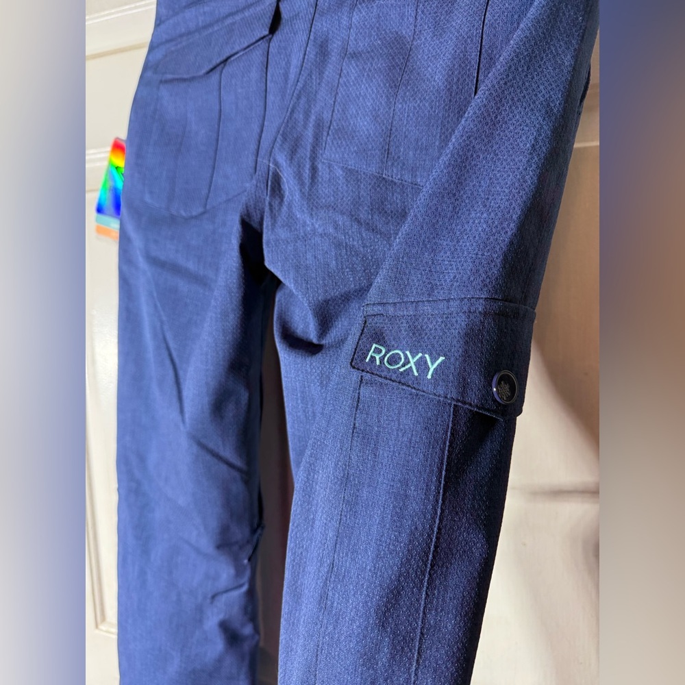 Roxy Navy Kids Ski/Snowboard Pants - Picture 3 of 5